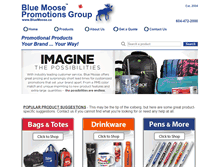 Tablet Screenshot of bluemoose.ca
